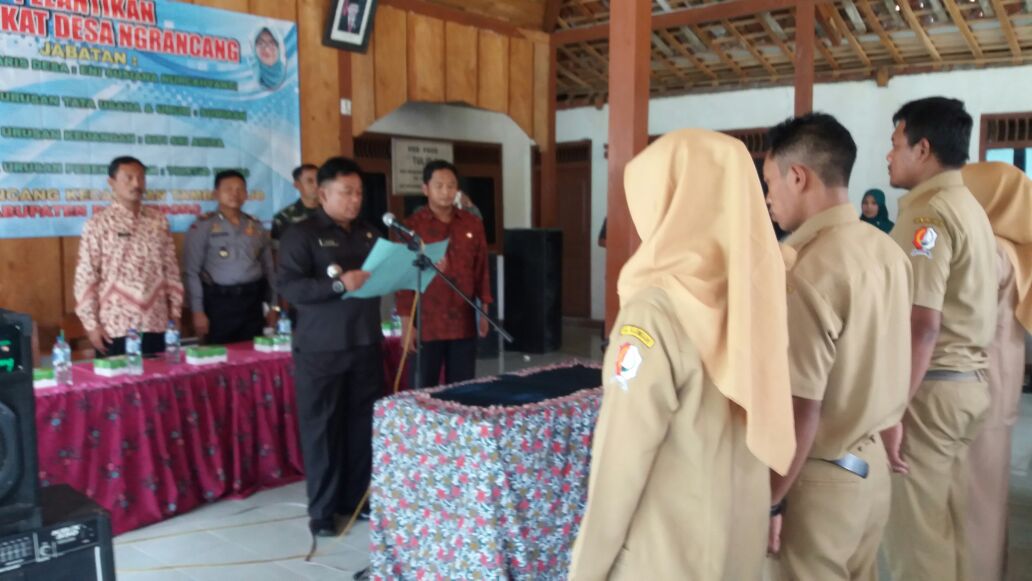 PELANTIKAN PERANGKAT DESA NGRANCANG
