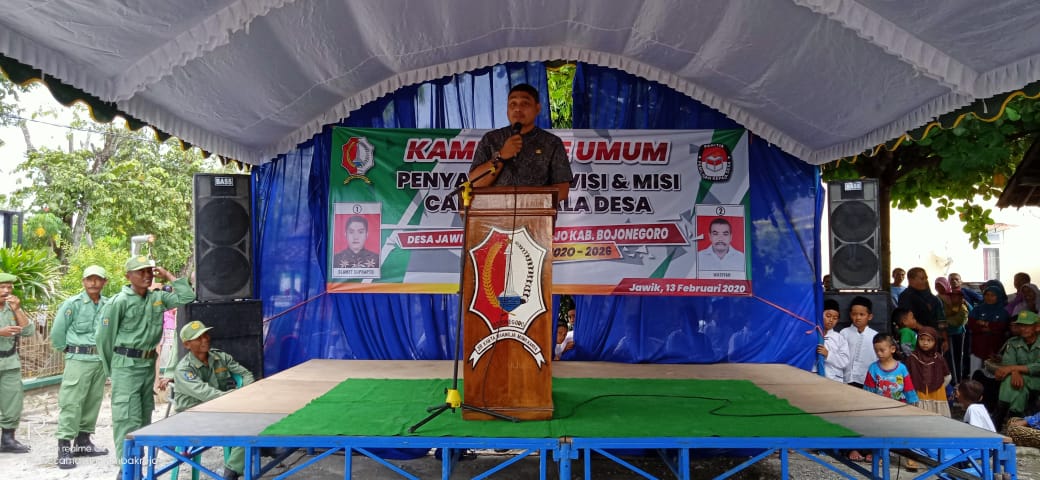 Kampanye Pilkades Gelombang III Di wilayah Kec. Tambakrejo