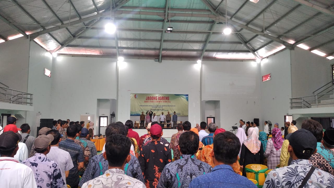 Jagong Bareng Sukseskan Pemilu SerentakTahun 2024 " UPAYA PENINGKATAN PARTISIPASI MASYARAKAT DALAM M