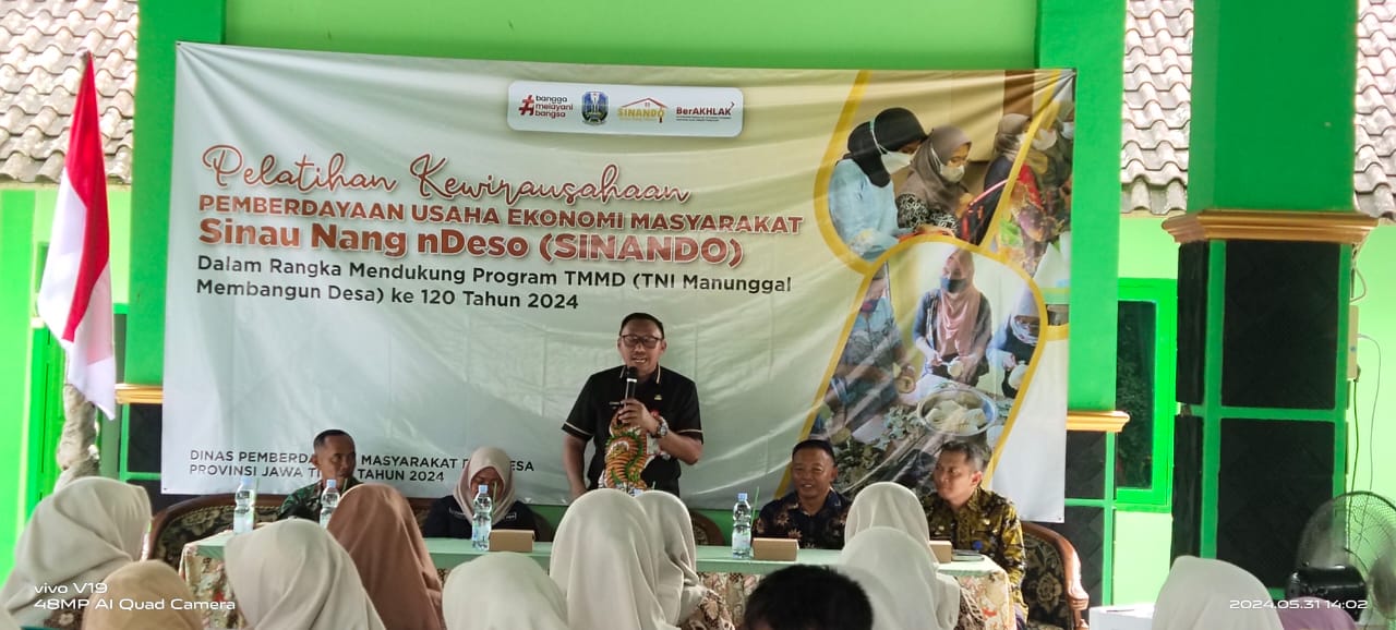 Pelatihan kewirausahaan pemberdayaan ekonomi masyarakat