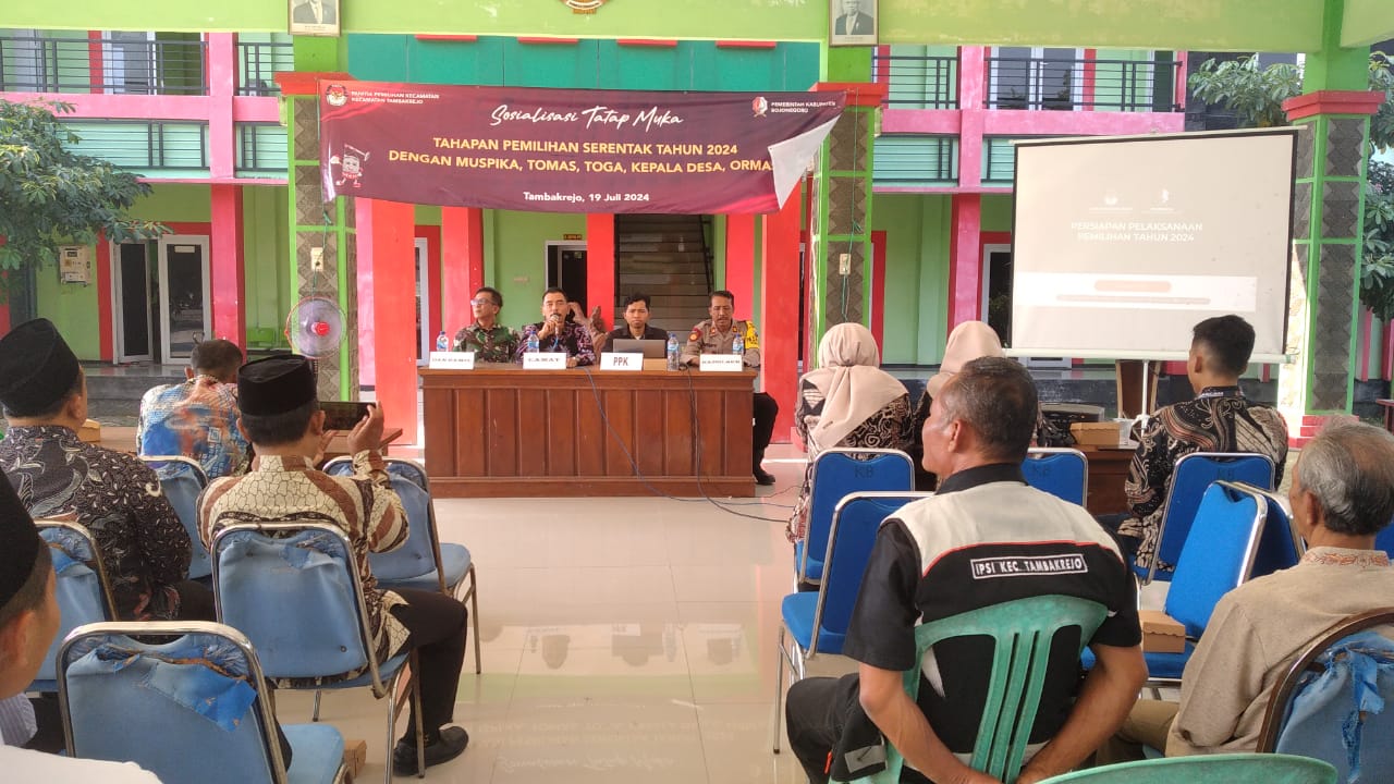Sosialisasi Tatap Muka Tahapan Pemilihan Pilkada serentak Tahun 2024