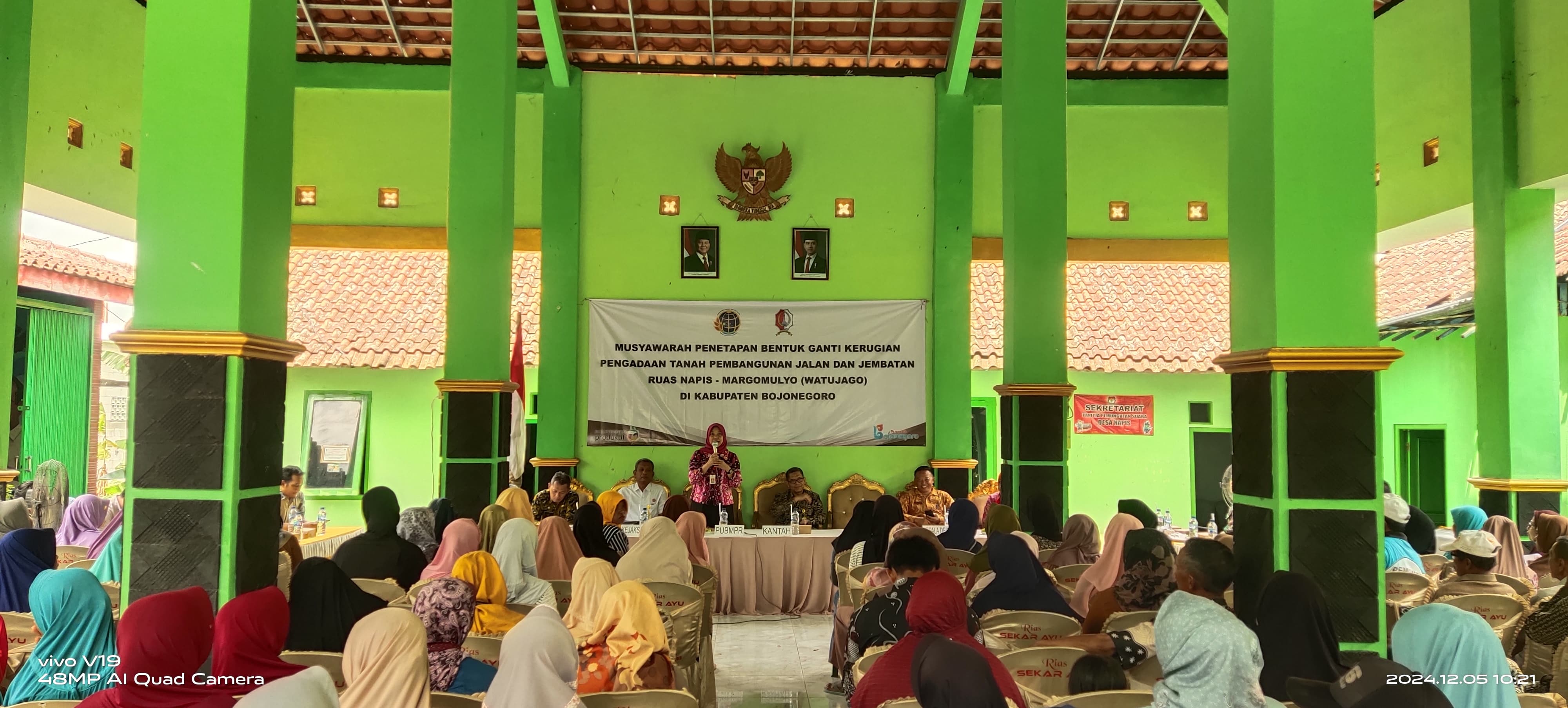 MUSYAWARAH GANTI RUGI PEMBANGUNAN JALAN DAN JEMBATAN