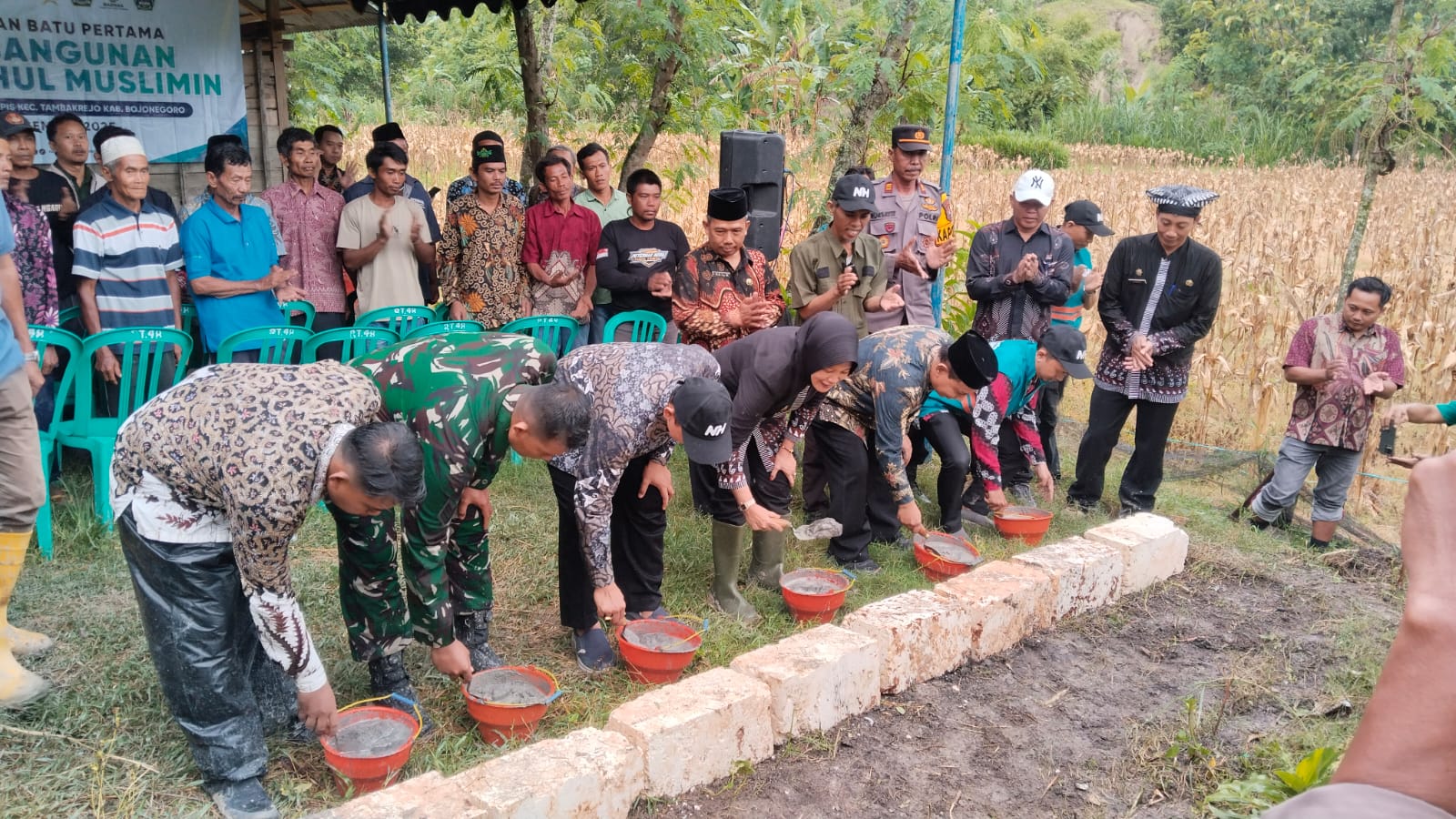 Pembangunan MI Silahul Muslimin Dusun Koripan Desa Napis