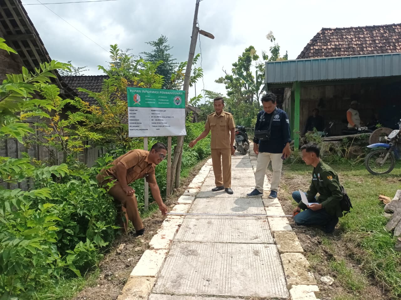 Giat ...monev Dana transfer ke Desa smtr 2 Th 2025, Desa  Jatimulyo