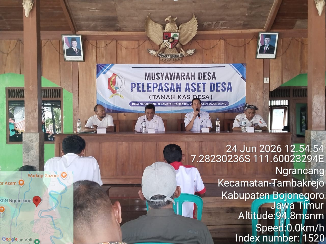Musyawarah  Desa Pelepasan aset Desa (tanah kas desa)
