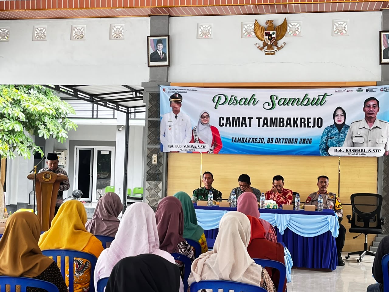 Pisah Sambut Camat Tambakrejo