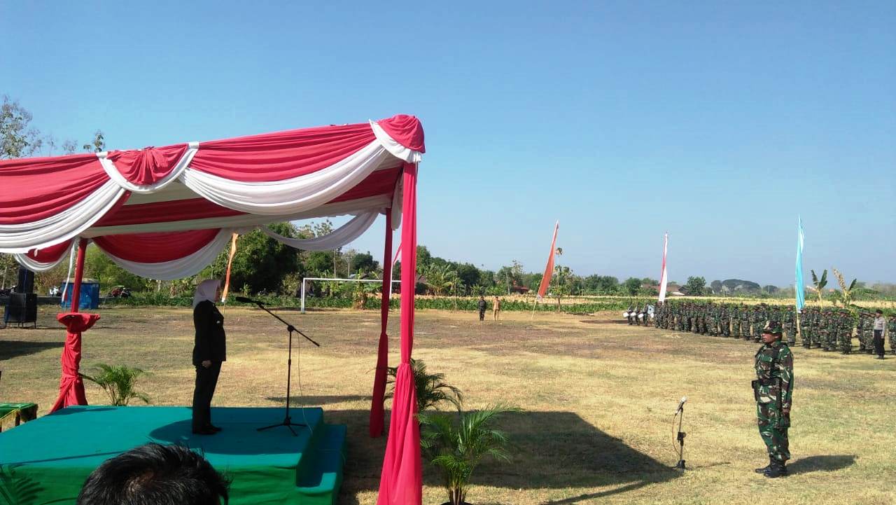Pembukaan Karya Bhakti Skala Besar TMD di Desa Turi oleh Bupati Bojonegoro