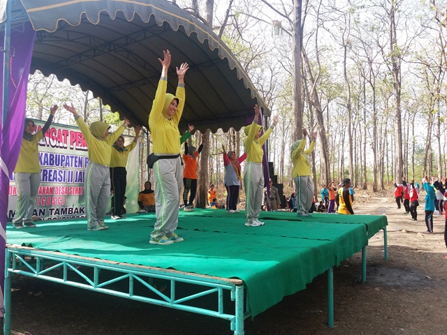 KEGIATAN SENAM REKREASI II JAWA TIMUR DAN PERWOSI