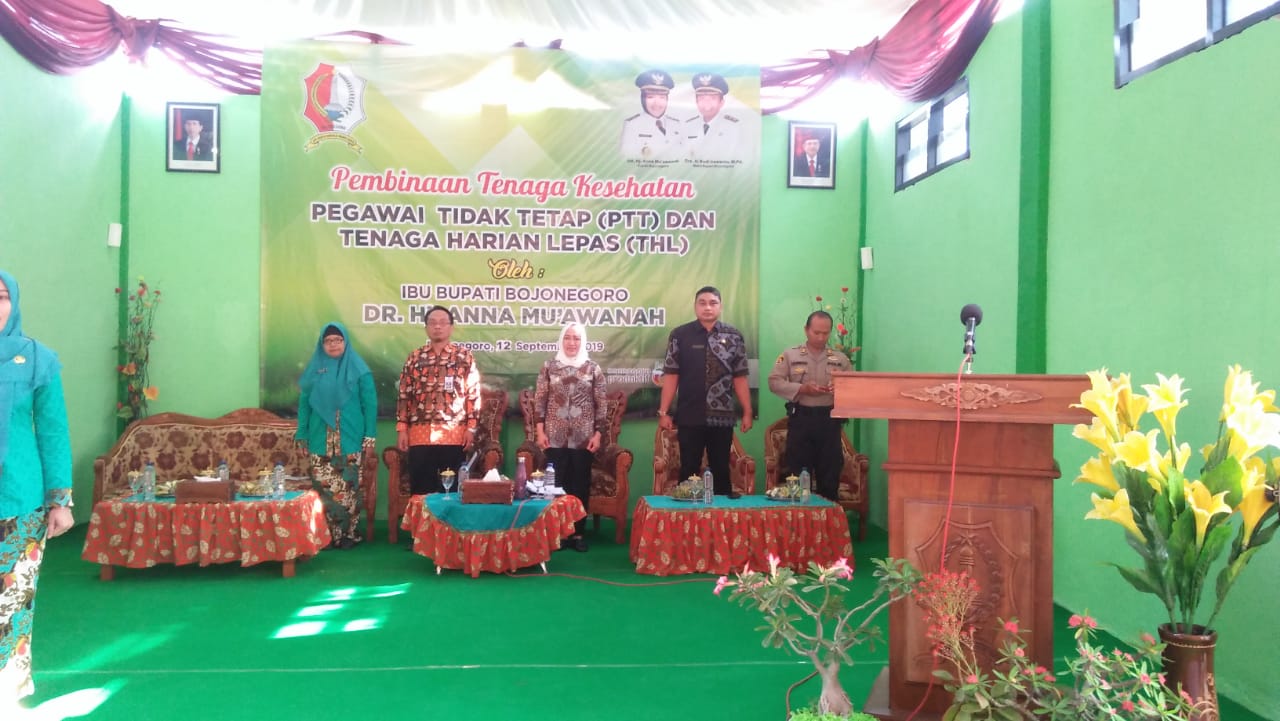 Pembinaan Tenaga Kesehatan oleh Bupati Bojonegoro