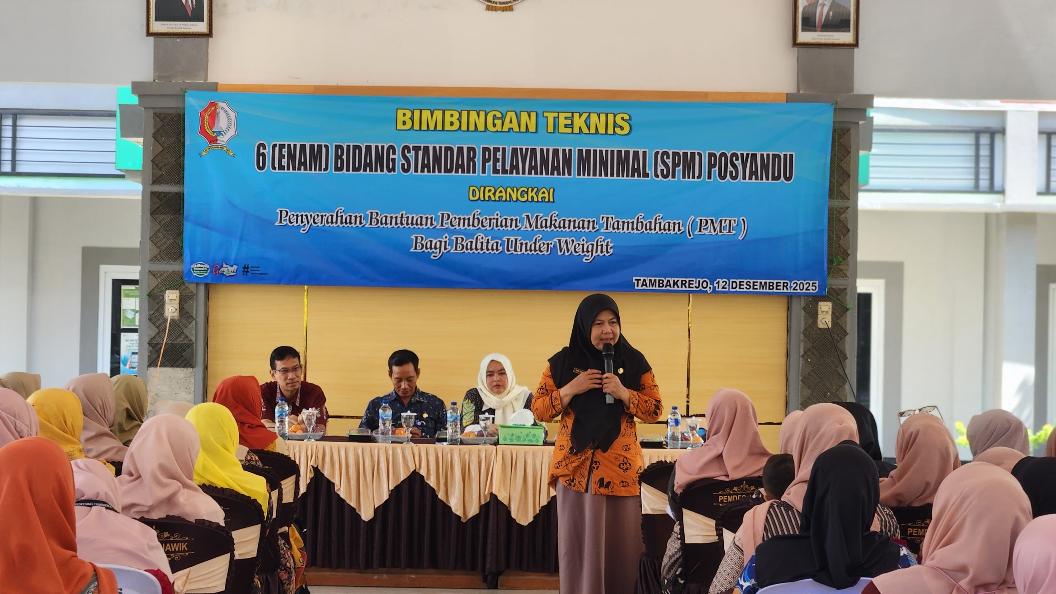 BIMTEK 6 STANDART PELAYANAN MINIMAL  POSYANDU