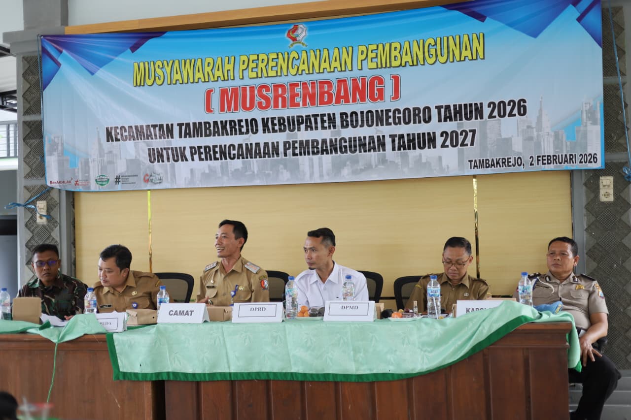 Musrenbang Kecamatan Tambakrejo 2026