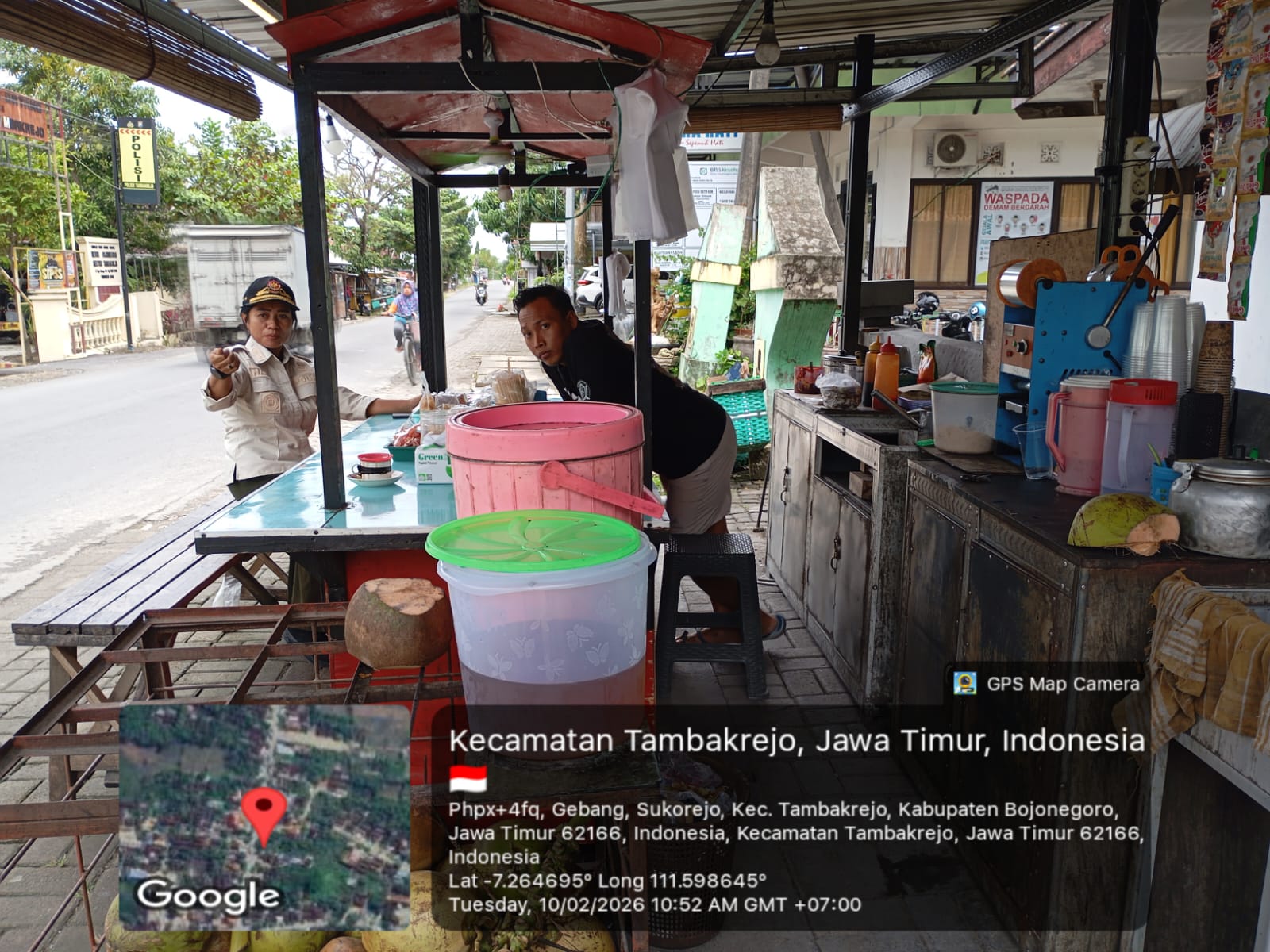 Patroli wilayah Penertiban PKL
