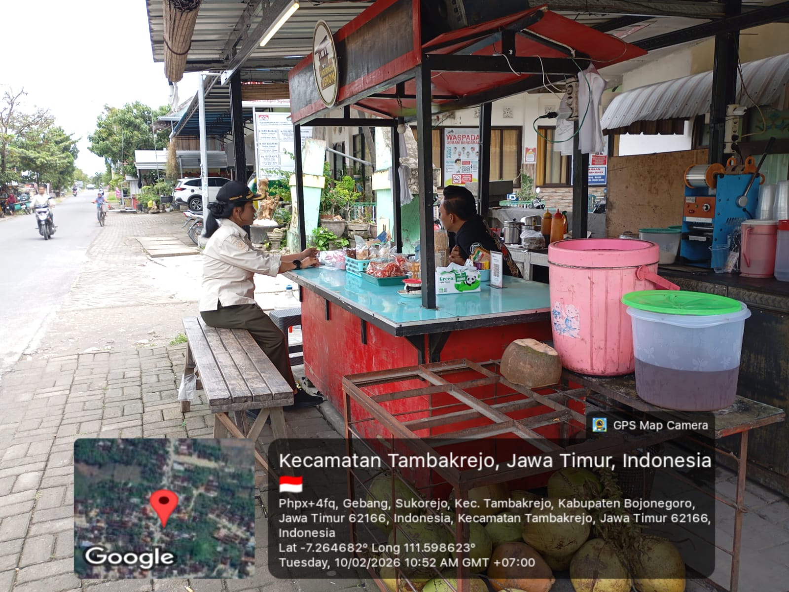 Patroli wilayah Penertiban PKL