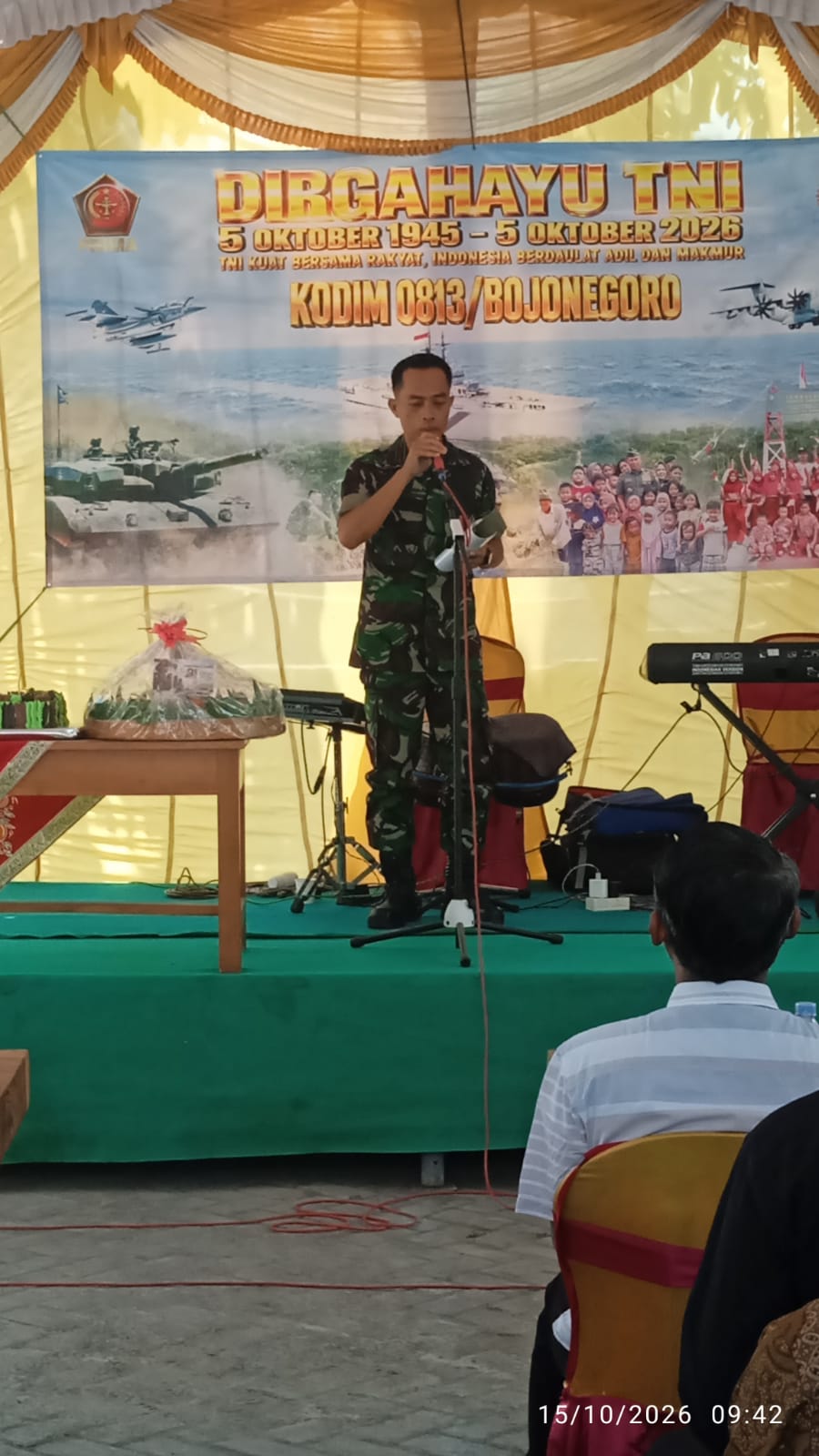 PERINGATAN HUT TNI-81 KECAMATAN TAMBAKREJO 2026