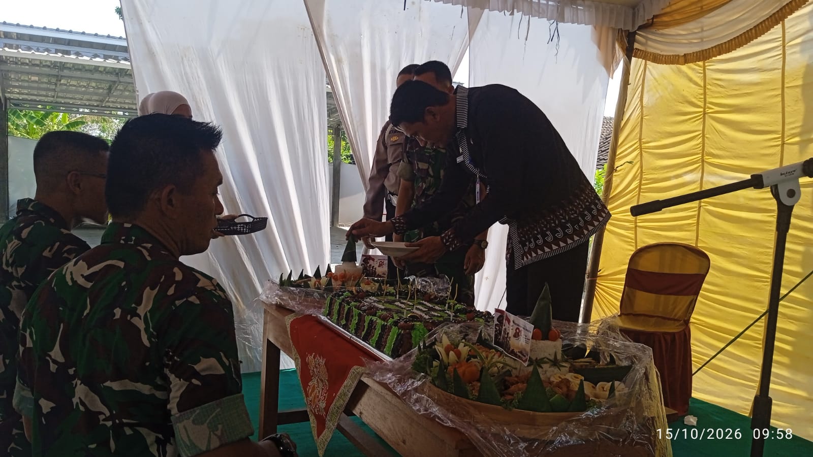 PERINGATAN HUT TNI-81 KECAMATAN TAMBAKREJO 2026