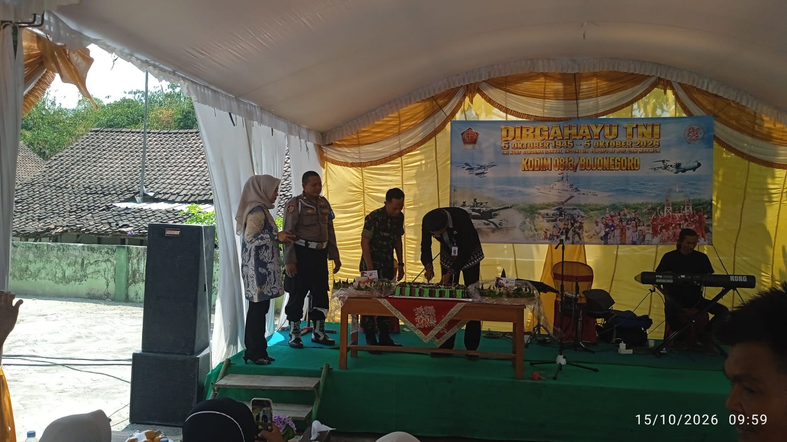 PERINGATAN HUT TNI-81 KECAMATAN TAMBAKREJO 2026
